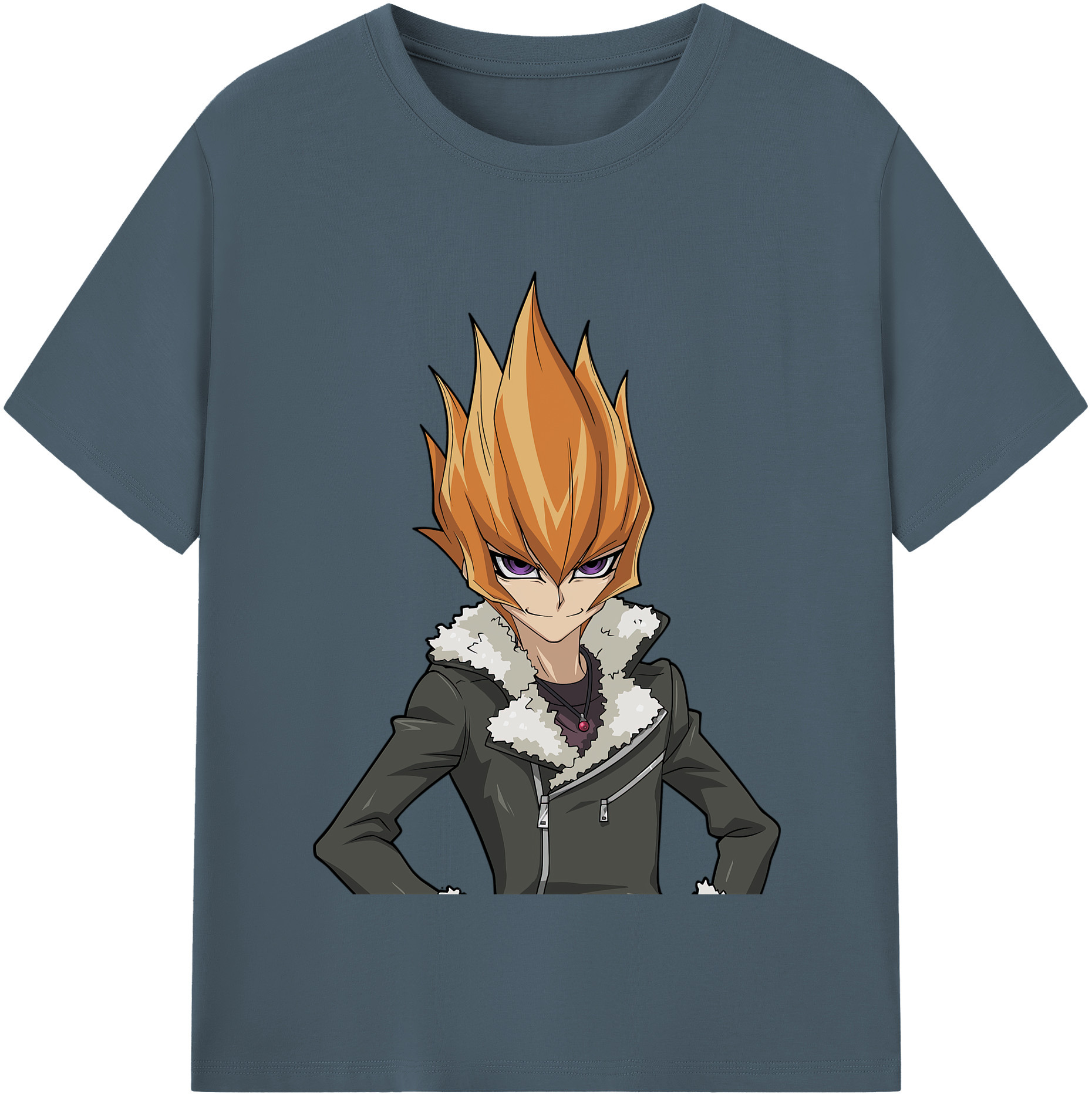 （画像用） 遊☆戯☆王 Yu-Gi-Oh! 綿100％半袖Tシャツ（フロントプリント）
